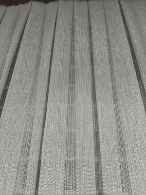 Stor Zebra 1. Kalite 1x2 (Seyrek) Pileli Dikey Çizgili Ekru Renk Ütü Istemez Kırışma Yapmaz Pratik Kullanımlı Tül Perde
