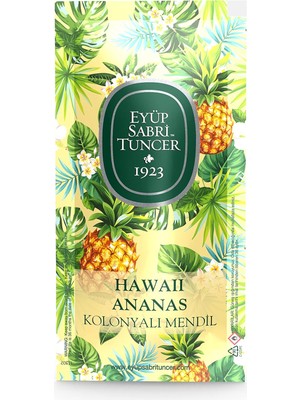 Eyüp Sabri Tuncer Kolonyalı Mendil Hawaii Ananas 150 Li Doypack Poşet 5X10 Küçük Boy