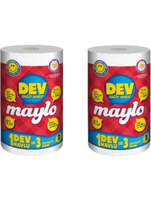 J-13 500172 Dev Kağıt Havlu Çift Katlı 2 Adet