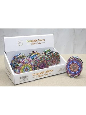 Mey İthalat Taşlı El Aynası Oval Ince Model 3