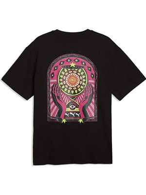 Puma Graphıc Sun Relaxed Tee Erkek Günlük Tişört 63675901 Siyah