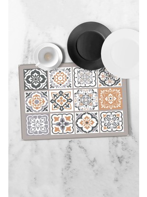 Aymira Home Bulasik Kurutma Mati Kurulama Bezi Kurutma Örtüsü Tezgah Üstü Bulaşıklık 40X50 cm Yıkanabilir
