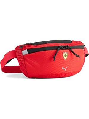 Puma Ferrarı Waıst Bag Bel Çantası-En: 25 Cm, Boy: 12 Cm, Derinlik: 6,5 cm 09224701 Kırmızı