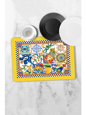 Aymira Home Bulaşık Kurutma Matı Kurulama Bezi Örtüsü Tezgah Üstü Emici Bulaşıklık 40X50 cm Yıkanabilir