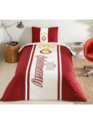 Taç Lisanslı Tek Kişilik Nevresim Takımı Galatasaray 1905 Glow
