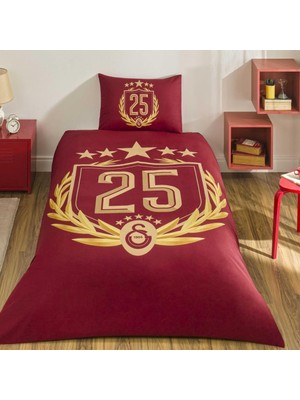 Taç Galatasaray 25. Şampiyonluk Tek Kişilik Lisanslı Nevresim Takımı