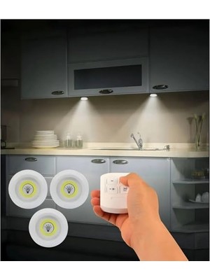 Aksu Volemi LED Işık Uzaktan Kumandalı Kontrol Set Of 3 V-3+1