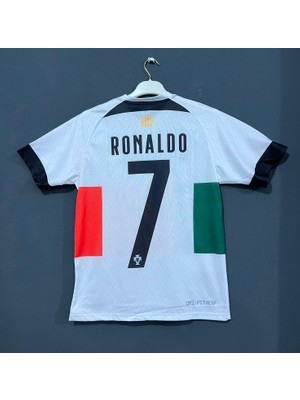 Legent Lady Ronaldo Portekiz Milli Takım Beyaz-Yeşil Deplasman Yetişkin