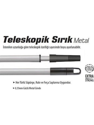 TeknoKapsül Teleskopik Sırık 2 Metre
