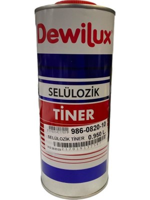 TeknoKapsül Dewilüx Selülozik Tiner 950 ml