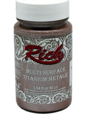 TeknoKapsül Rich Multi Surface Titanium 2528 Antik Pembe Metalik 90 cc