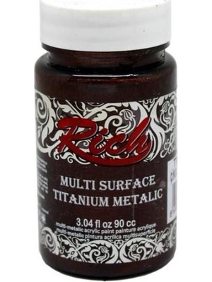 TeknoKapsül Rich Multi Surface Titanium 2538 Çikolata Metalik 90 cc