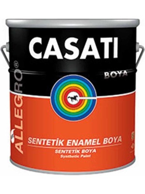 TeknoKapsül Allegro Sentetik Boya Siyah 0,85 kg