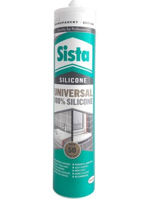 TeknoKapsül Sista Üniversal Şeffaf Silikon 280 ml