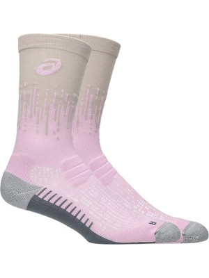 Asics  Performance Run Crew Unisex Pembe Koşu Çorap 3013B347-700