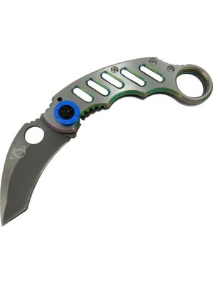 Mudanis X05BL Gümüş Karabit 17 cm - Metal Saplı, Manuel