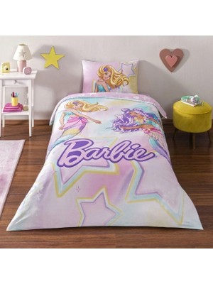 Taç Barbie Mermaid Tek Kişilik Lisanslı Nevresim Takımı