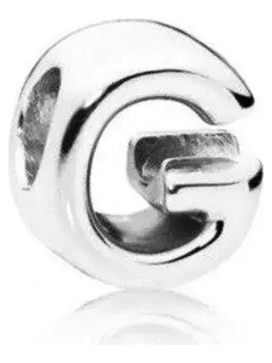 Ozka Concept Bileklik Kolye Için Harf Gümüş Kaplama Charm
