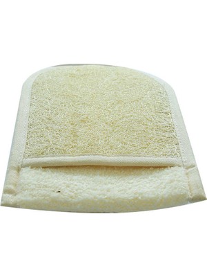 Ozka Concept Doğal Kabak Lifli Banyo Duş Eldiveni Kese 15X25 cm