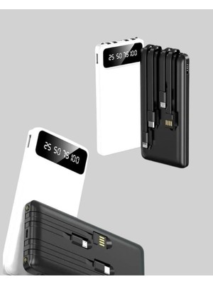 Ruhes Akıllı LCD Ekranlı 20.000MAH Powerbank Pd + USB + Type-C Yeni Nesil