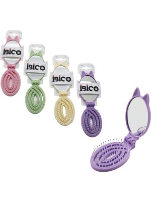 Lovesta Home Aynalı Çocuk Tarağı - Katlanır - Oval - Plastik