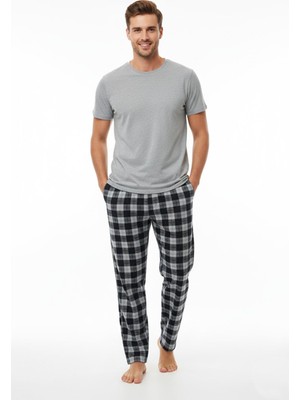İki Yıldız Erkek Tek Penye Pijama Alt BGL-ST05006