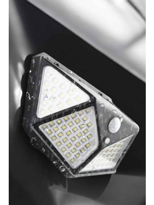 Nurton Güneş Enerjili Bahçe Aydınlatma Lambası Solar 100 LED Lamba