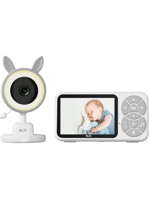 Nemere Ithalat Gece Görüşlü Bebek Telsizi Besleme Hatırlatıcılı LCD Ekran Yeni Nesil