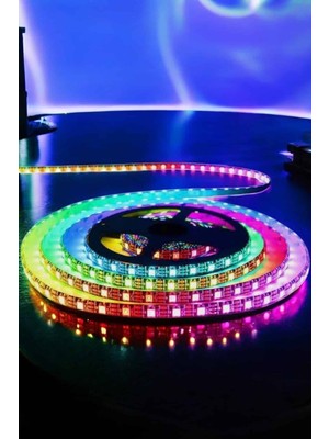 Nurton Smart Şerit LED Tv Arkası Renkli Kumandalı 10 Metre