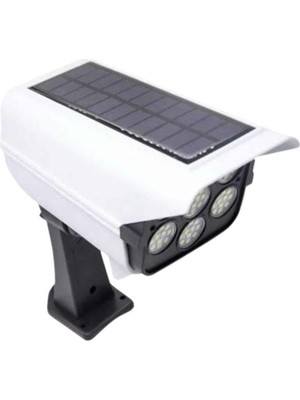 Nurton Solar Bahçe Aydınlatması Hareket Sensörlü Uzaktan Kumandalı Kamera Görünümlü