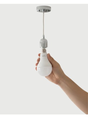 Nurton Şarjlı LED Ampul 30 Watt Soğuk Beyaz