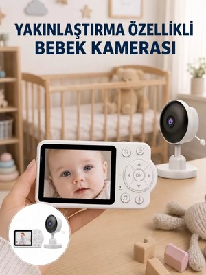 Nemere Ithalat Fhss Teknolojili Güvenli Bebek Monitörü Net Görüntü Yeni Nesil