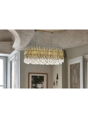 Vivense Avonni AV60162E100X35 Eskitme Kaplama Modern Avize
