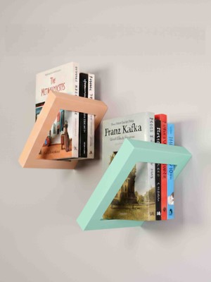 Safedock Kare Kitaplık Raf Set