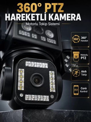 Asil Sepet Asiltech Çift Solar Panel Teknolojisi ile Güneş Enerjisinden Güç Alan Kesintisiz Dış Mekan Güvenlik Kamerası