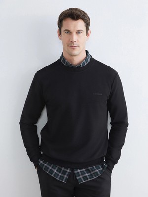 Lc Waikiki Yeni Sezon Bisiklet Yaka Erkek Sweatshirt
