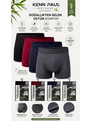 Beruflic Kenn Paul Bambu Erkek Boxer