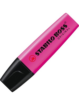 Brf Store Pmstore Stabilo 70/58 Boss Original Marker Işaretleme Kalemi, 2 mm ve 5 mm Uç, Lila