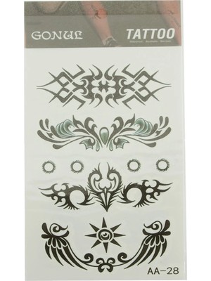 Hace Bazaar Tattoo Dövme Sticker