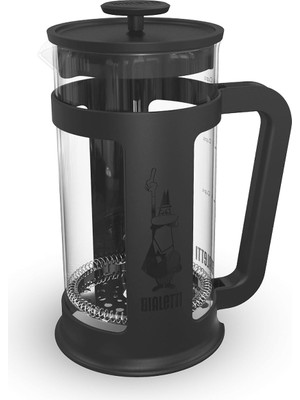 Bialetti - French Press: Yaklaşık 350ML Kapasiteli Kahve Hazırlayıcı - Siyah Polipropilen Gövde - Bu