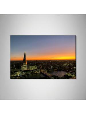 Ahsenico Londra – Modern Şehir Işıkları ile Gün Batımının Kusursuz Buluşması