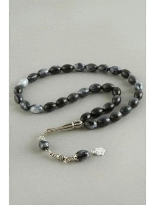 Marsilyan Oval Kesim Plastik Tesbih 8* 11