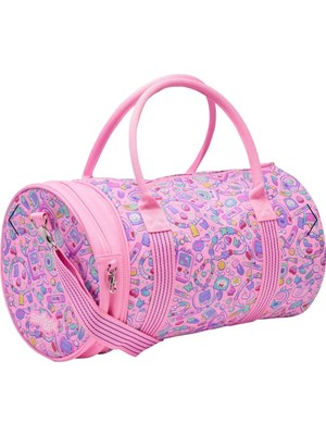 Smiggle Charge 2 In 1 Pembe Omuz Çantası ve Spor Çantası