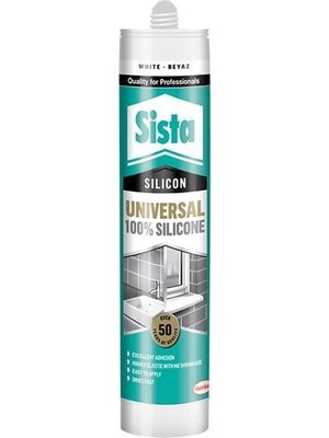 TeknoKapsül Sista Üniversal Beyaz Silikon 280 ml
