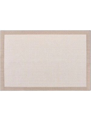 Vivense Crea Halı Andora Bordürlü Hasır Dokulu Sisal Çerçeveli Halı, AS05, 80X200