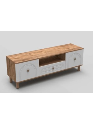 Vivense Bohem Tv Ünitesi, 150 cm Mdf Kapaklı Tv Sehpası