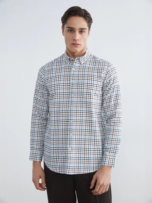 Lc Waikiki Yeni Sezon Regular Fit Ekose Erkek Gömlek