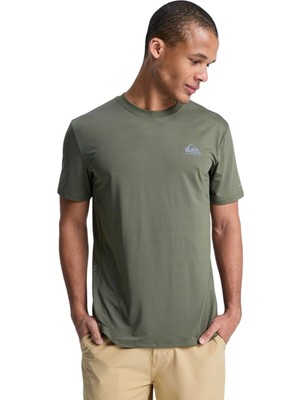 Quiksilver Caecilian Haki Erkek Tshirt