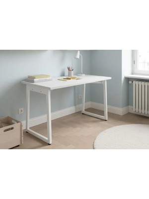 Vivense Biga Sabit Mdf Metal Ayak Çalışma Ofis Masası 60X120 cm