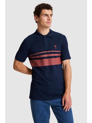 U.s. Polo Assn. Erkek Lacivert Tişört 50326995-VR033